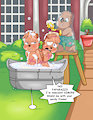 Scrubbing Away the Stink with Shame (Commission)