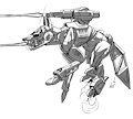 RFX-A2 Red Fox BattleMech by ProjectShadowcat