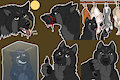 WolfJ Sticker Set #30 by PaperWings