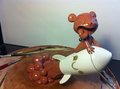 PodgyPanda Rocket Sculpture by Frazzy626