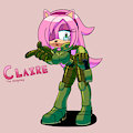 Shadowpaine Commission - Claire the Hedgehog by Moralde10