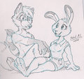 sitting with Hopps
