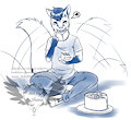 Happy fox ^^