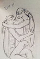 Donnie x Mikey by LittleHafling