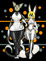 Commission - Just Two Gals Out and About