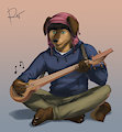 Playing a dramyin by horserov