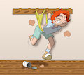Jamie hanging though - by Tato