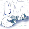 asleep...