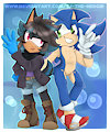 SJ n Sonic by SJTheHedgie