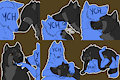 WolfJ Sticker Set #33