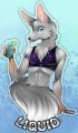 liquid badge  by liquid