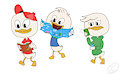 Huey, Dewey, and Louie Duck