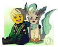 Lloyd -Eeveelution- by CoconutJaguar