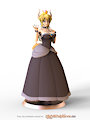 Bowsette - Free 3d printable model