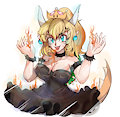 bowsette by nikoyosan