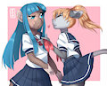 A Little Kiss, Between Friends, by Matemi