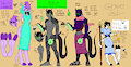 Three Traveling Heroes by GlyGly