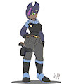 Copdog regular outfit