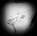 Inktober 1st... 15 min before midnight