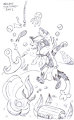 Inktober day 1 - By kranch by MagiJupiter