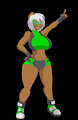 Green Show Girl