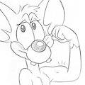 Flexing Biceps (Tumblr ask) by Brainsister