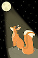 Foxtober Day 5 : Moonlit