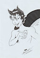 EF24 Artwork - Classic Vampire pose