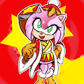 Amy Rose as Dedede