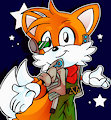 Tails as Star Fox by SailorBear