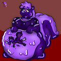 Samson the big bliobby skunk