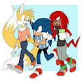 Gotta hang out with your boys [C] by snowcanine