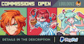 Commissions Open