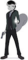 Johnny Dressed as Alan Wake 2