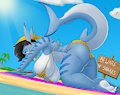 Beached Shark~ by creatiffy