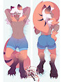 Lanaya's True Form - Dakimakura (Shorts)