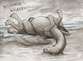 Inktober #12 - Whale by Difetra