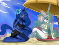 MLP: Summertime in Ponyville 2 by sssonic2