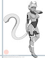 [Human sample] Toned Lineart