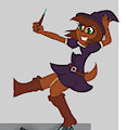 kay as a witch  by DreamMirage