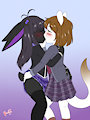 (C) Kiss ♥ by VermelhaTan