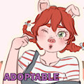 Adoptable - Pigtails Piggy CLOSED