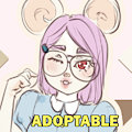 Adoptable - Megane Mouse CLOSED by MiruPanda