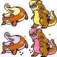 Yungoos and Gumshoos GSC Sprites