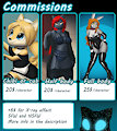 Commission info