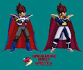 king vegeta old and new by omegazeke08013