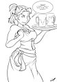 Barmaid Karen 1/13 (Commission) by Halcyon