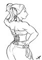 Barmaid Karen 2/13 (Commission)