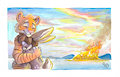 Dust and Fire by pandapaco