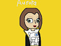 Aurora without her helmet